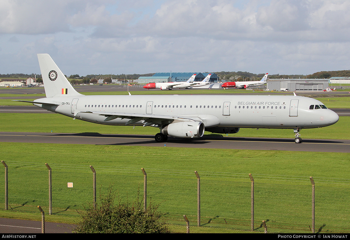 Aircraft Photo of CS-TRJ | Airbus A321-231 | Belgium - Air Force | AirHistory.net #166458