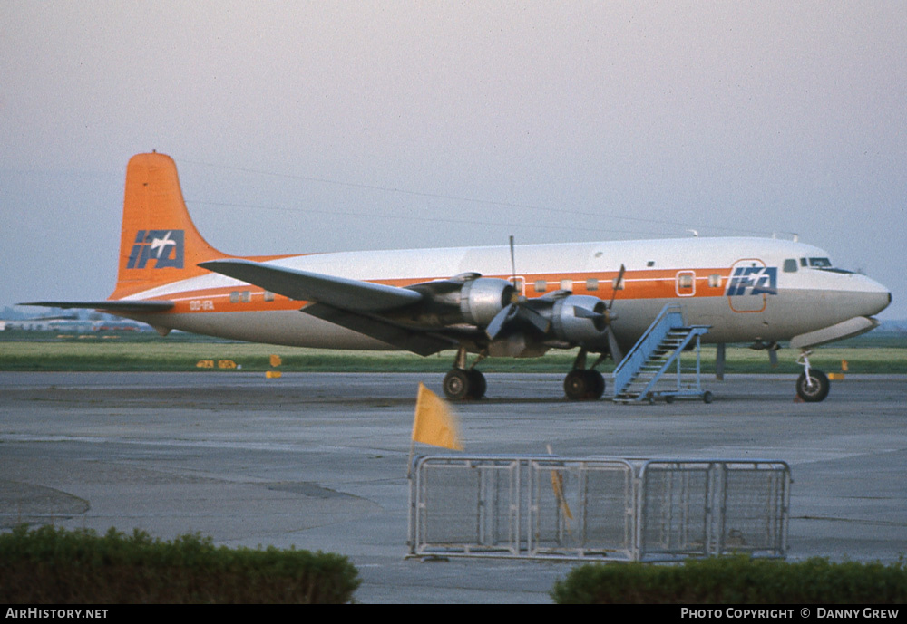 Aircraft Photo of OO-IFA | Douglas DC-6B | International Freight Airways - IFA | AirHistory.net #166466