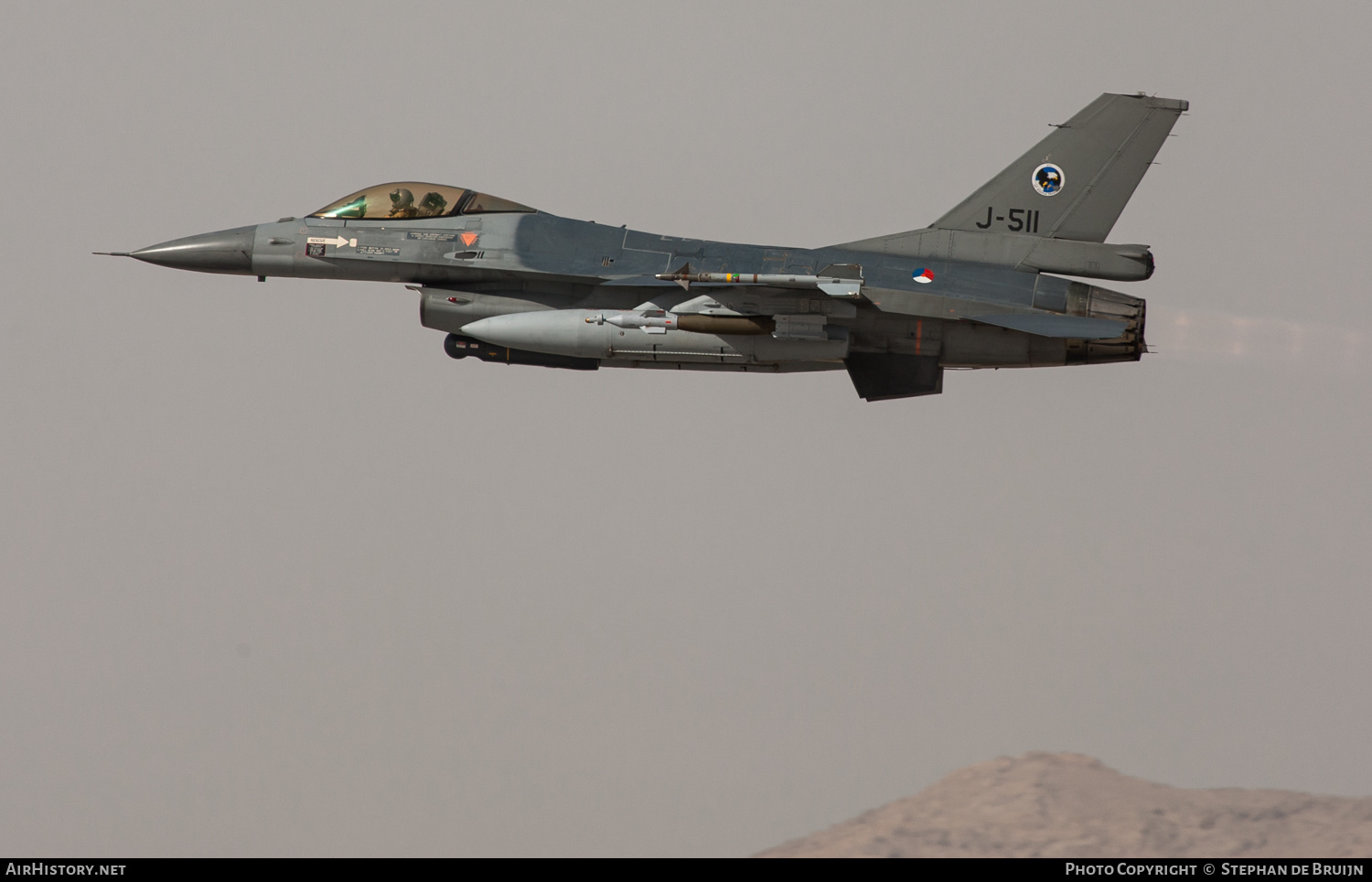 Aircraft Photo of J-511 | General Dynamics F-16AM Fighting Falcon | Netherlands - Air Force | AirHistory.net #166475