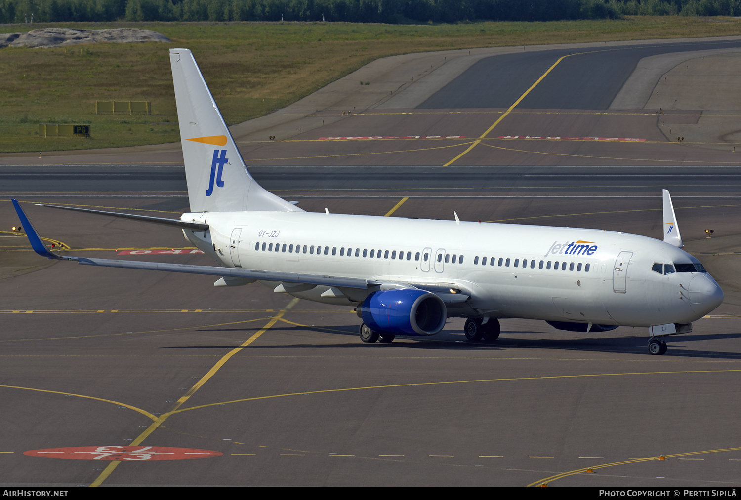 Aircraft Photo of OY-JZJ | Boeing 737-82R | Jettime | AirHistory.net #166482