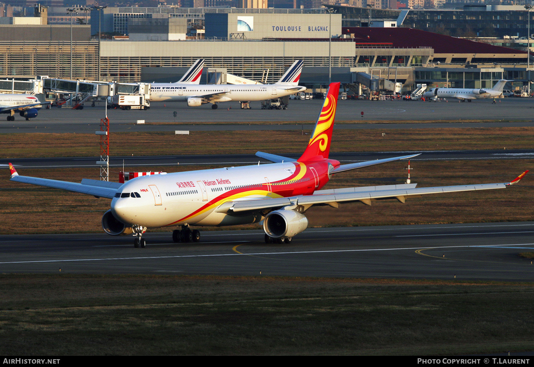 Aircraft Photo of F-WWKT | Airbus A330-343 | Hainan Airlines | AirHistory.net #166501