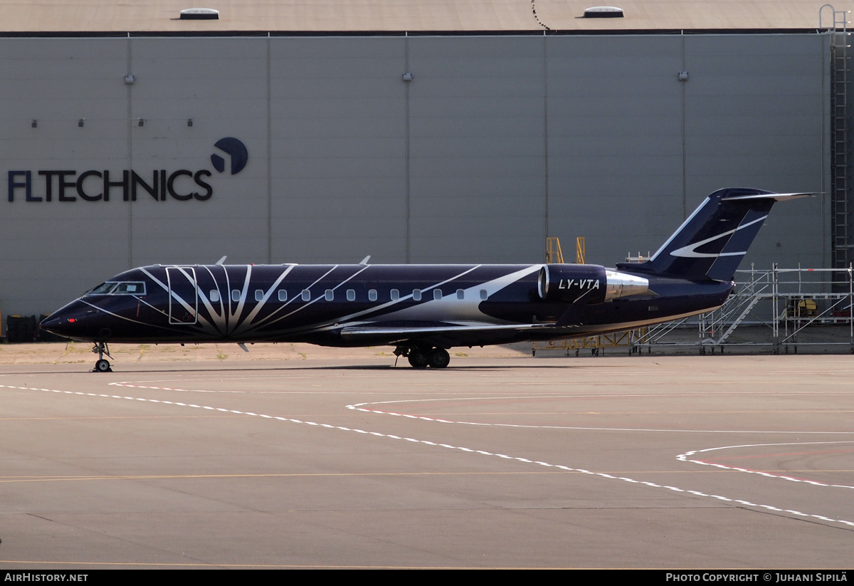 Aircraft Photo of LY-VTA | Bombardier CRJ-200LR (CL-600-2B19) | AirHistory.net #166526