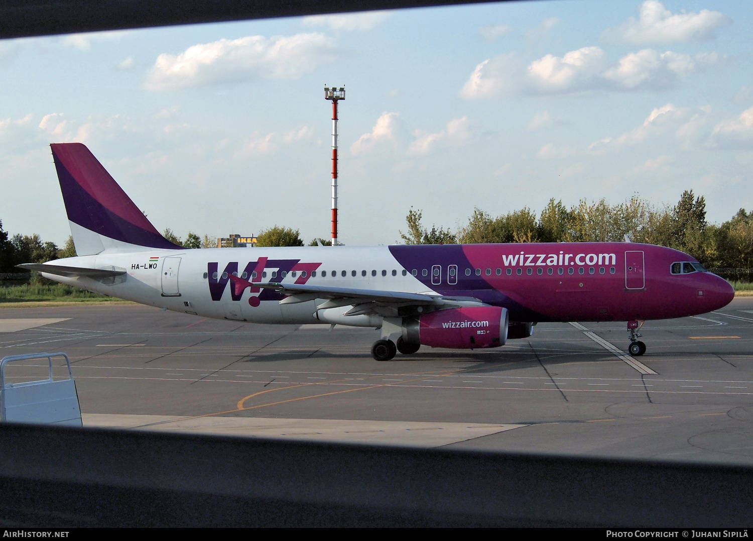 Aircraft Photo of HA-LWO | Airbus A320-232 | Wizz Air | AirHistory.net #166528