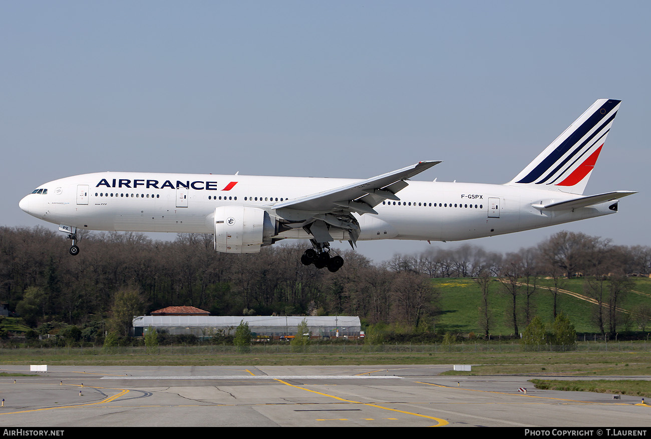 Aircraft Photo of F-GSPX | Boeing 777-228/ER | Air France | AirHistory.net #166530