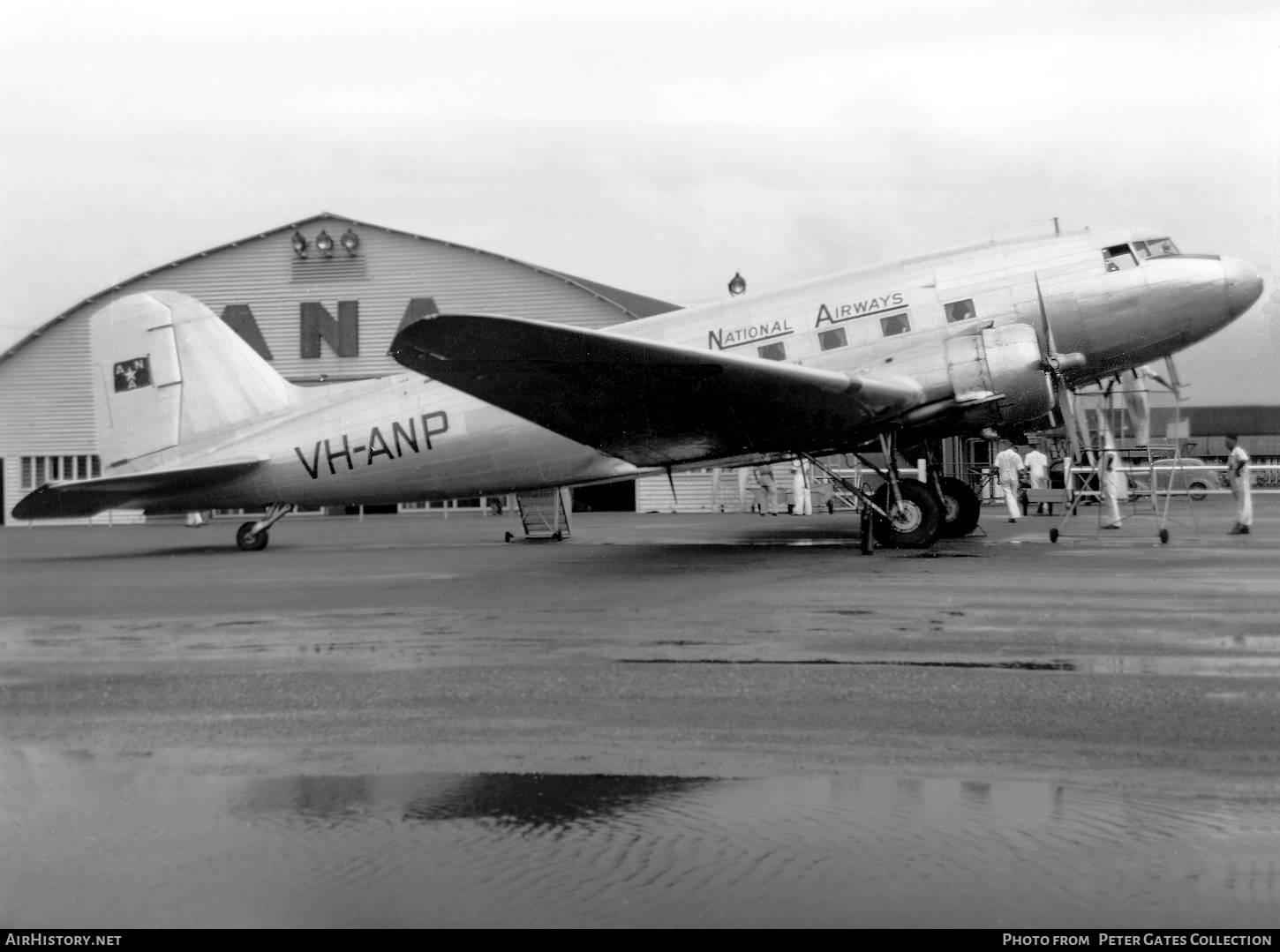 Aircraft Photo of VH-ANP | Douglas DC-3-G202A | Australian National Airways - ANA | AirHistory.net #166556