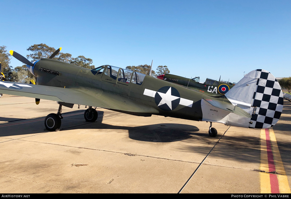 Aircraft Photo of VH-PFO / 42-104986 | Curtiss P-40N Kittyhawk Mk.IV | USA - Air Force | AirHistory.net #166562