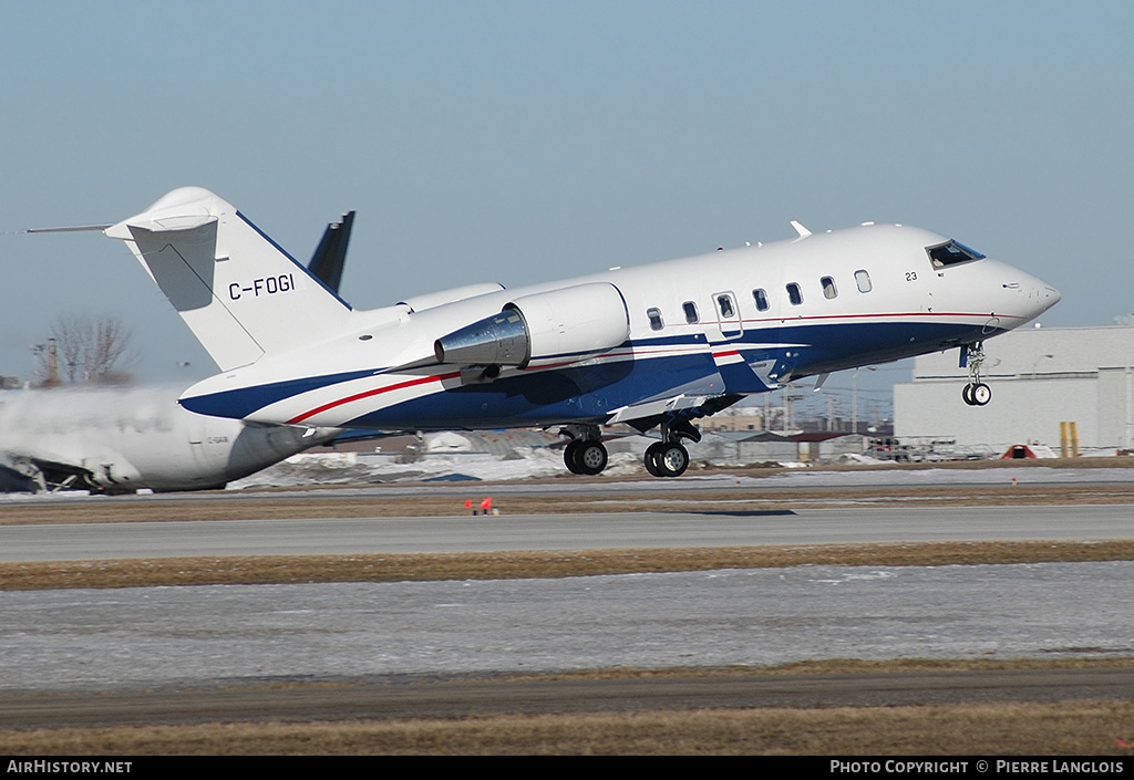Aircraft Photo of C-FOGI | Bombardier Challenger 604 (CL-600-2B16) | AirHistory.net #166565