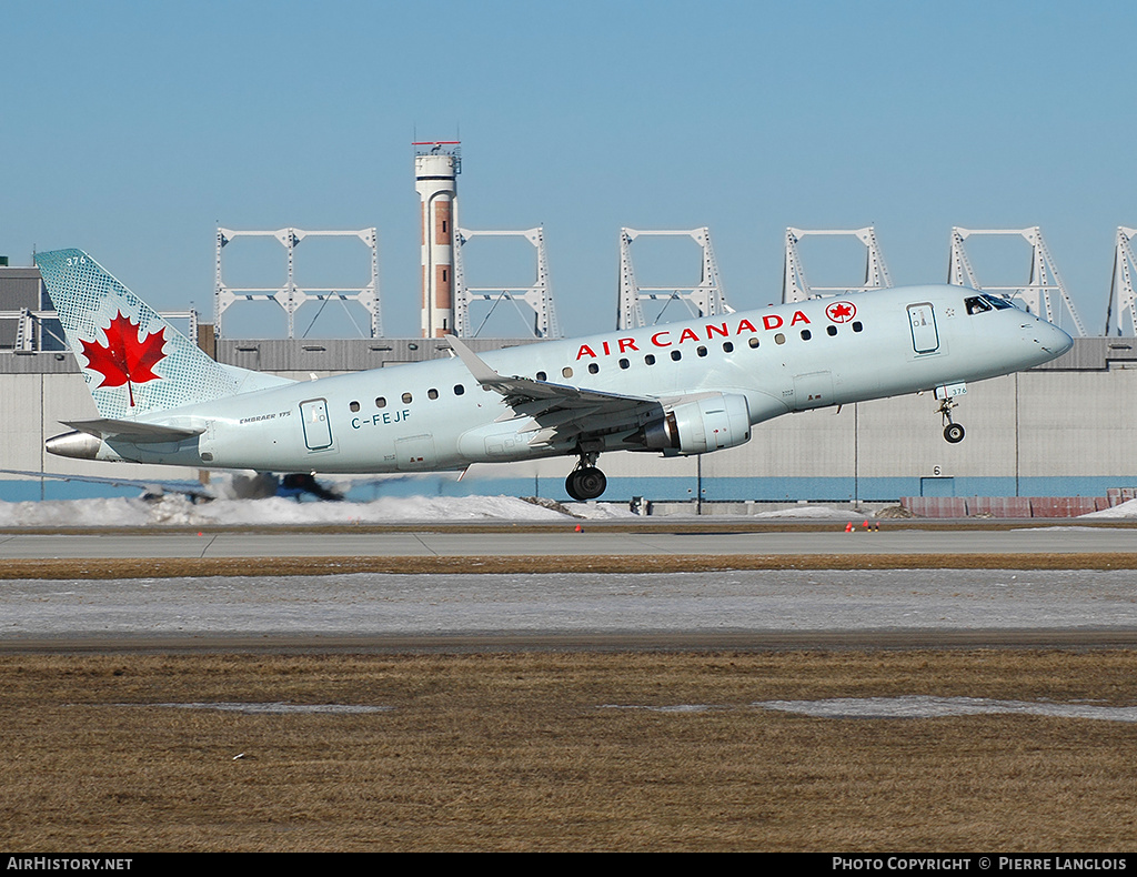 Aircraft Photo of C-FEJF | Embraer 175LR (ERJ-170-200LR) | Air Canada | AirHistory.net #166566