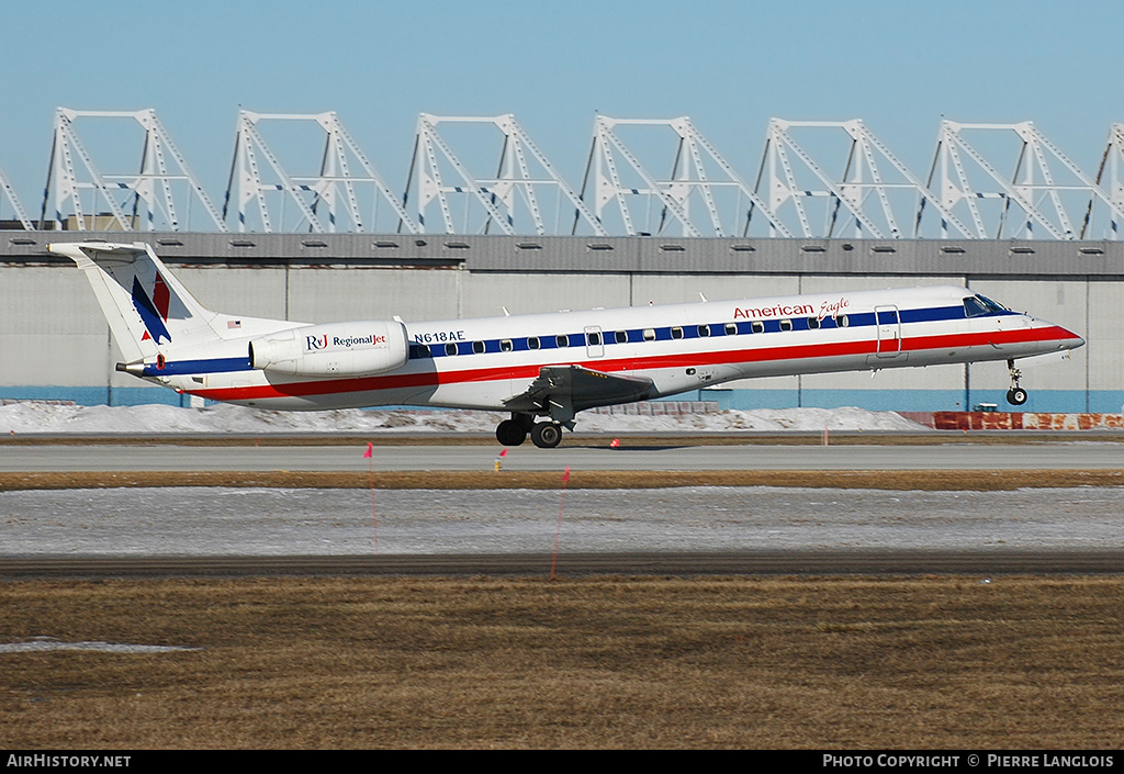 Aircraft Photo of N618AE | Embraer ERJ-145LR (EMB-145LR) | American Eagle | AirHistory.net #166573