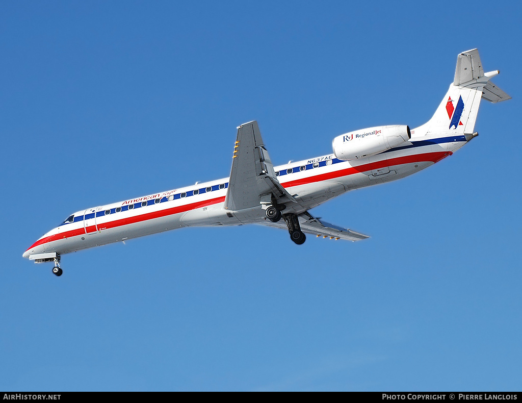 Aircraft Photo of N637AE | Embraer ERJ-145LR (EMB-145LR) | American Eagle | AirHistory.net #166574