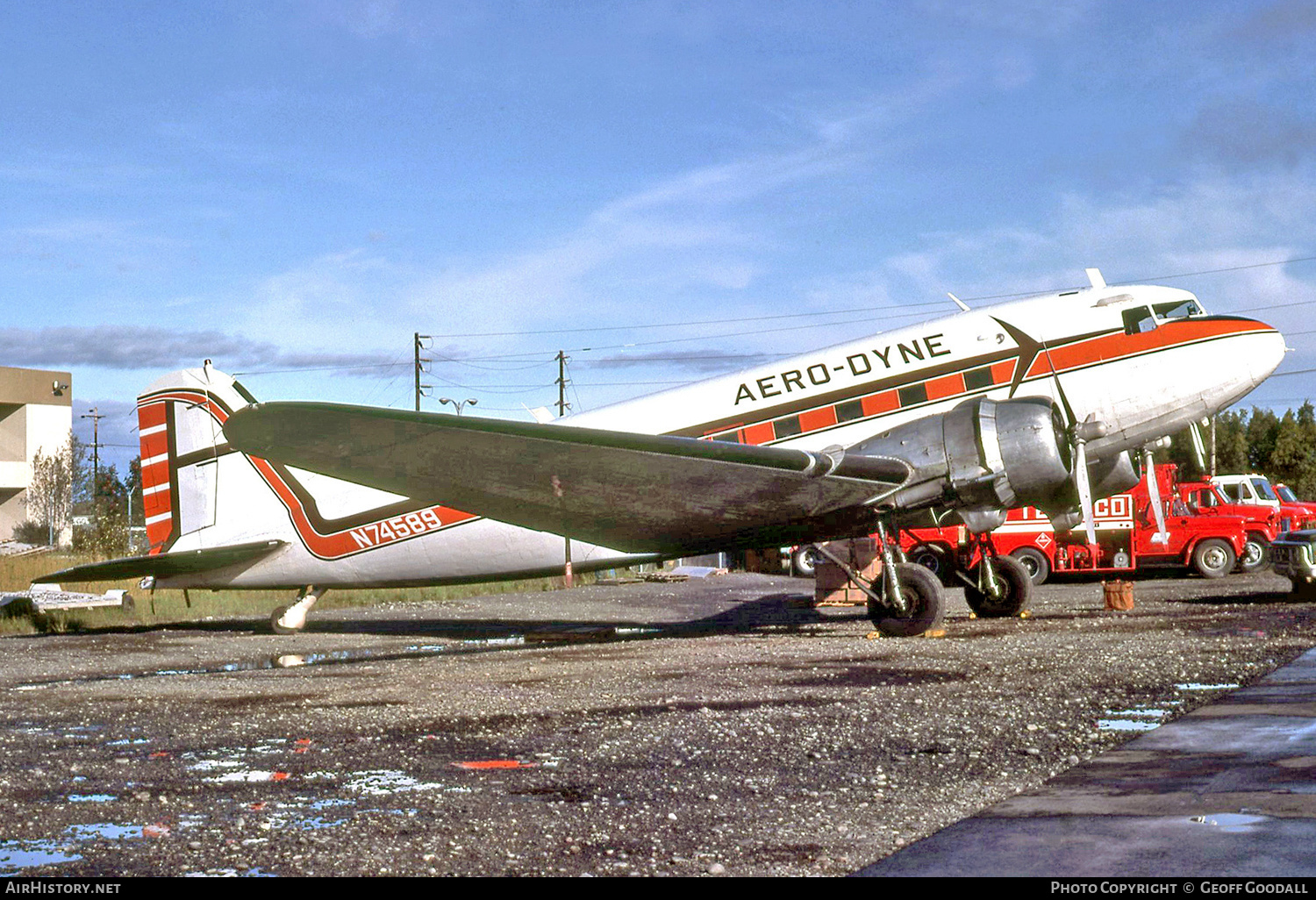 Aircraft Photo of N74589 | Douglas C-47A Skytrain | Aero-Dyne | AirHistory.net #166594