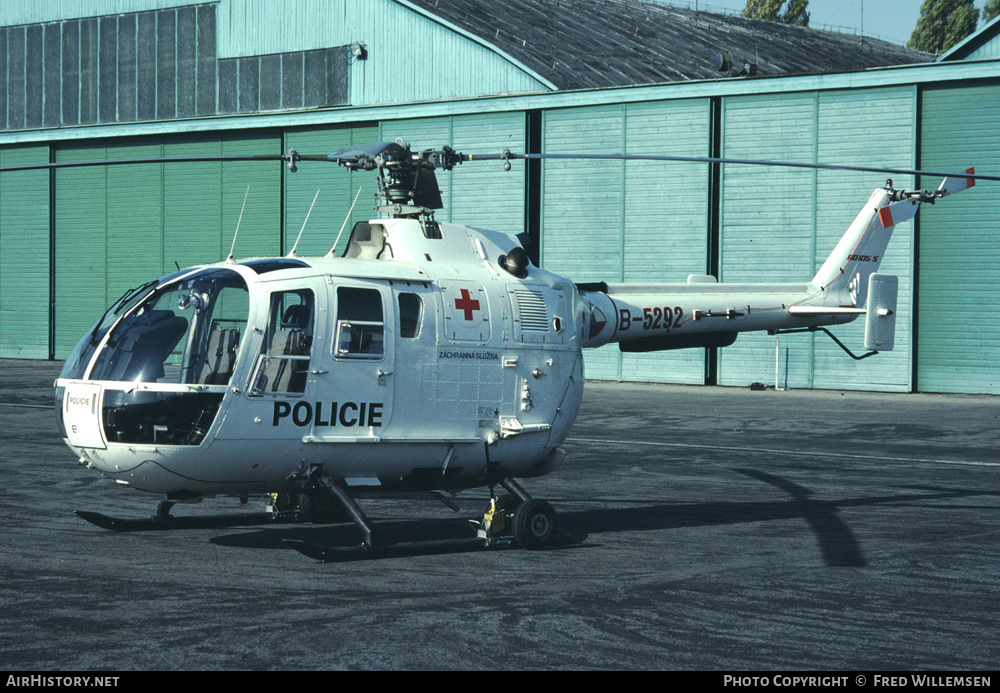 Aircraft Photo of B-5292 | MBB BO-105CBS-4 | Czechoslovakia - Police | AirHistory.net #166613