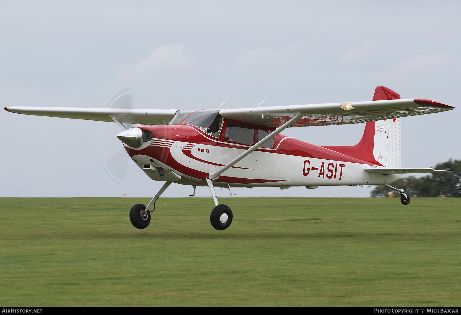 Aircraft Photo of G-ASIT | Cessna 180 | AirHistory.net #166636