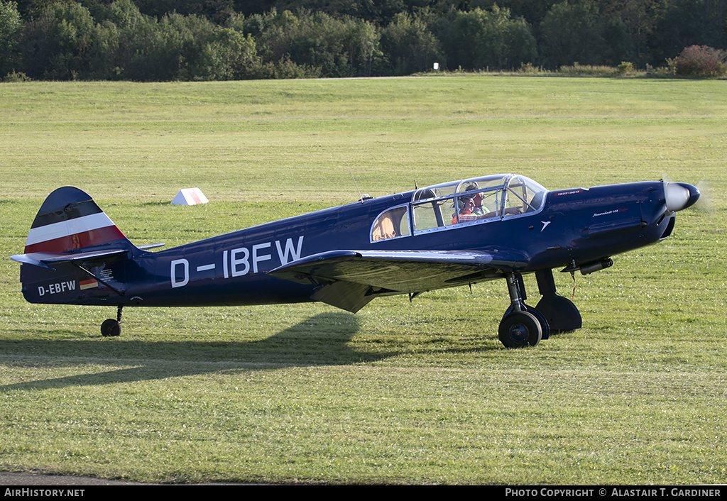 Aircraft Photo of D-EBFW / D-IBFW | Messerschmitt Bf-108 Taifun | AirHistory.net #166651