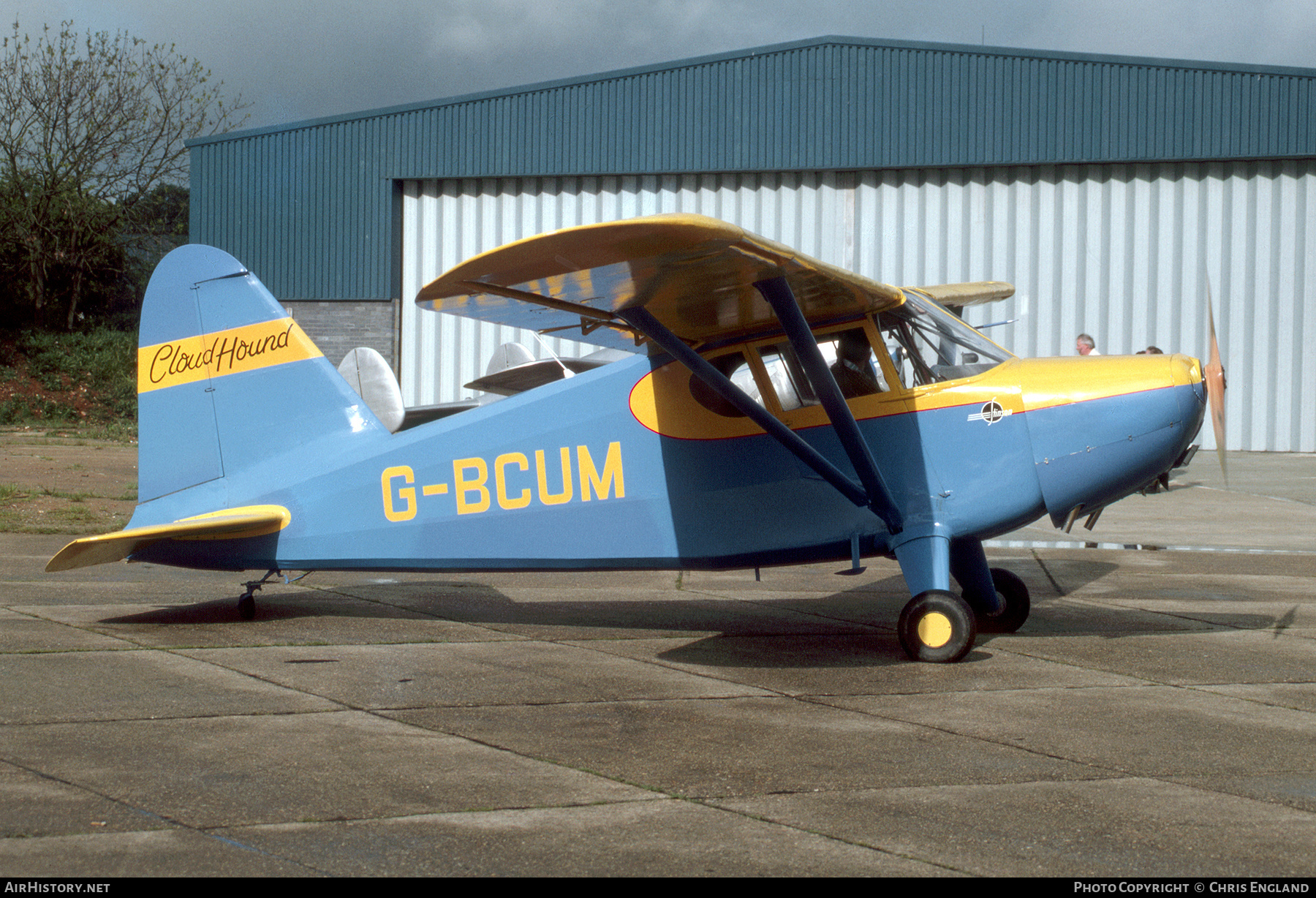 Aircraft Photo of G-BCUM | Stinson HW-75 | AirHistory.net #166655