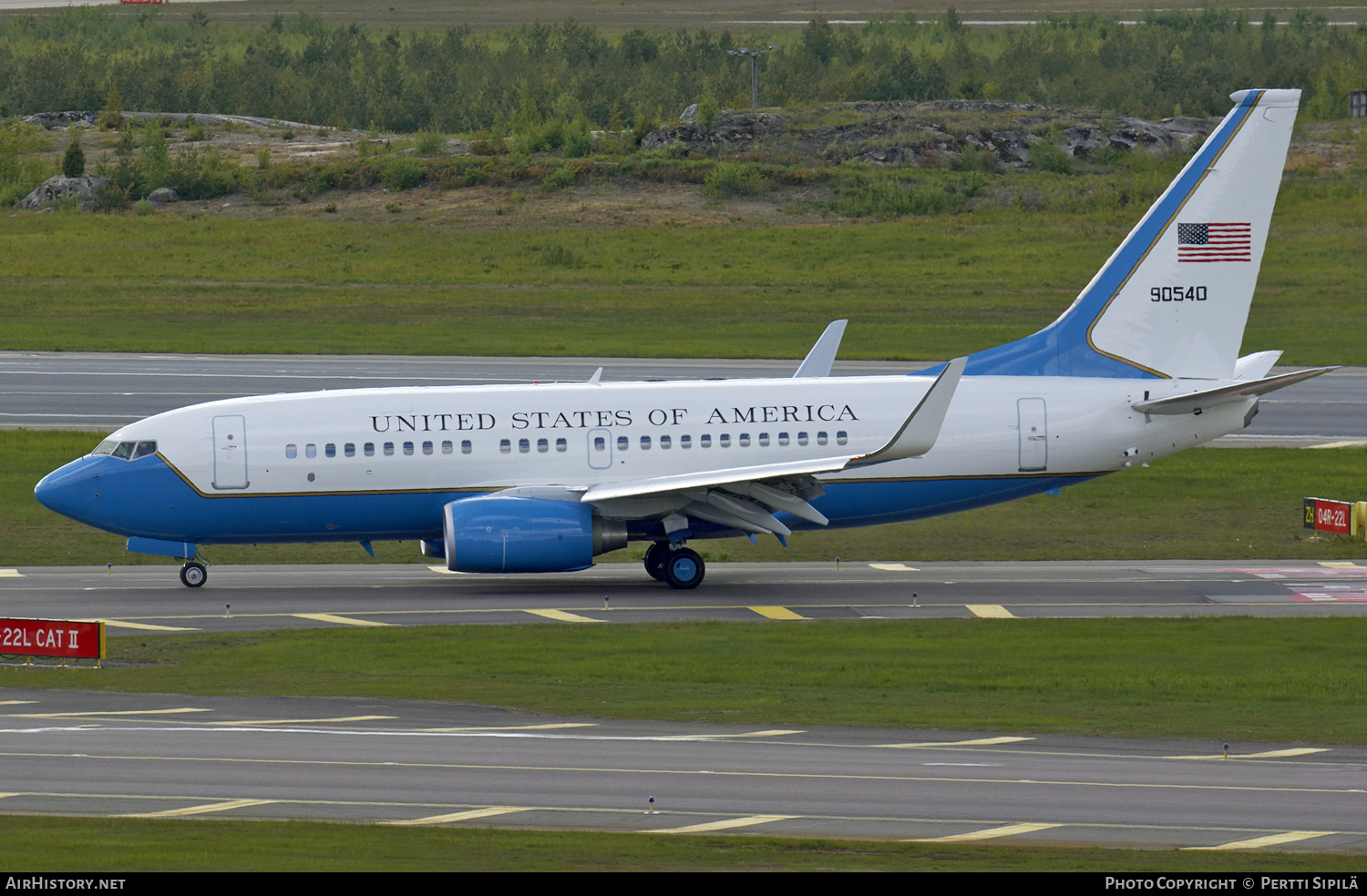 Aircraft Photo of 09-0540 / 90540 | Boeing C-40C | USA - Air Force | AirHistory.net #166659