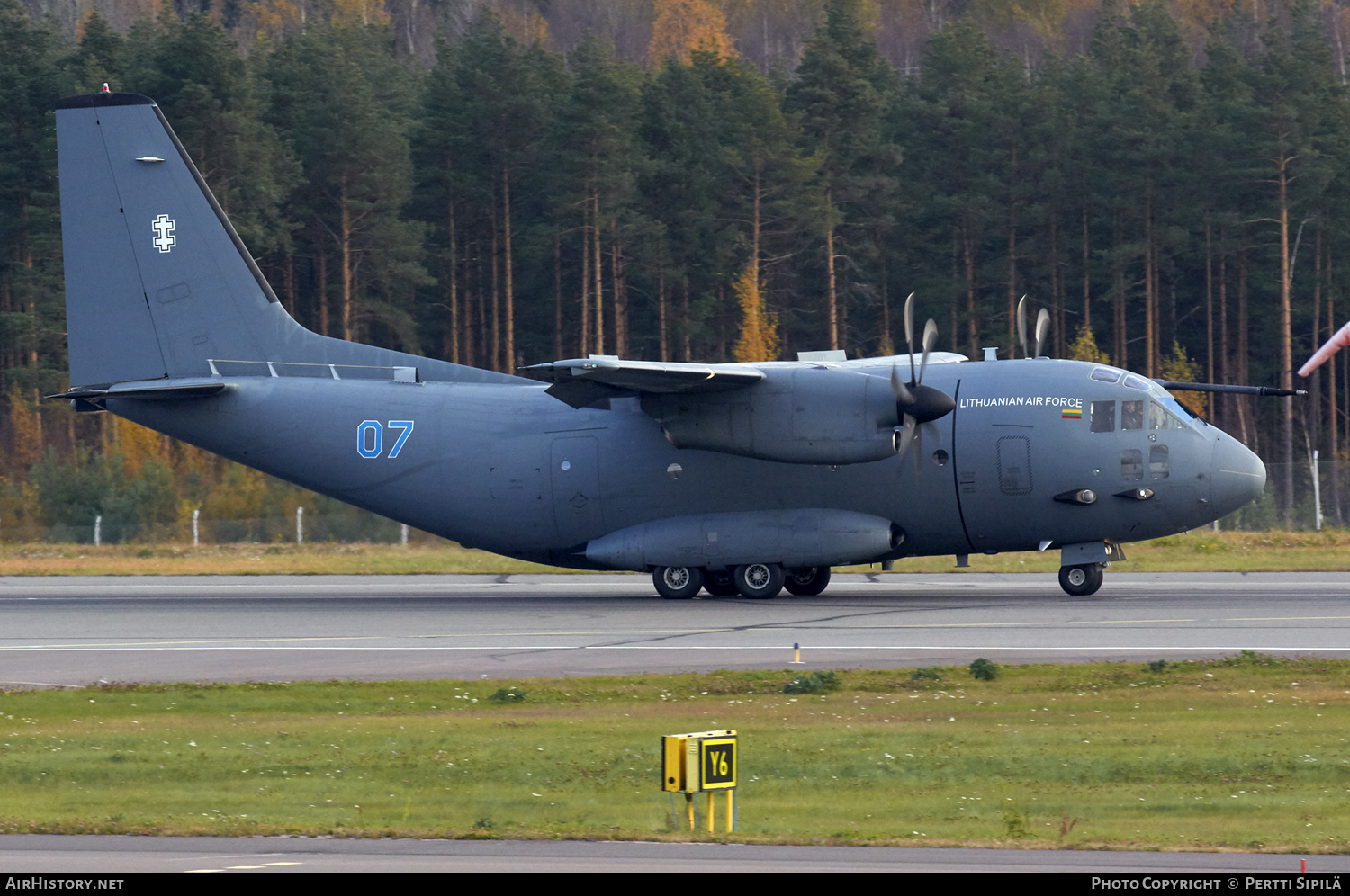 Aircraft Photo of 07 | Alenia C-27J Spartan | Lithuania - Air Force | AirHistory.net #166674