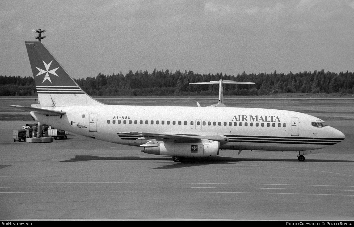 Aircraft Photo of 9H-ABE | Boeing 737-2Y5/Adv | Air Malta | AirHistory.net #166679