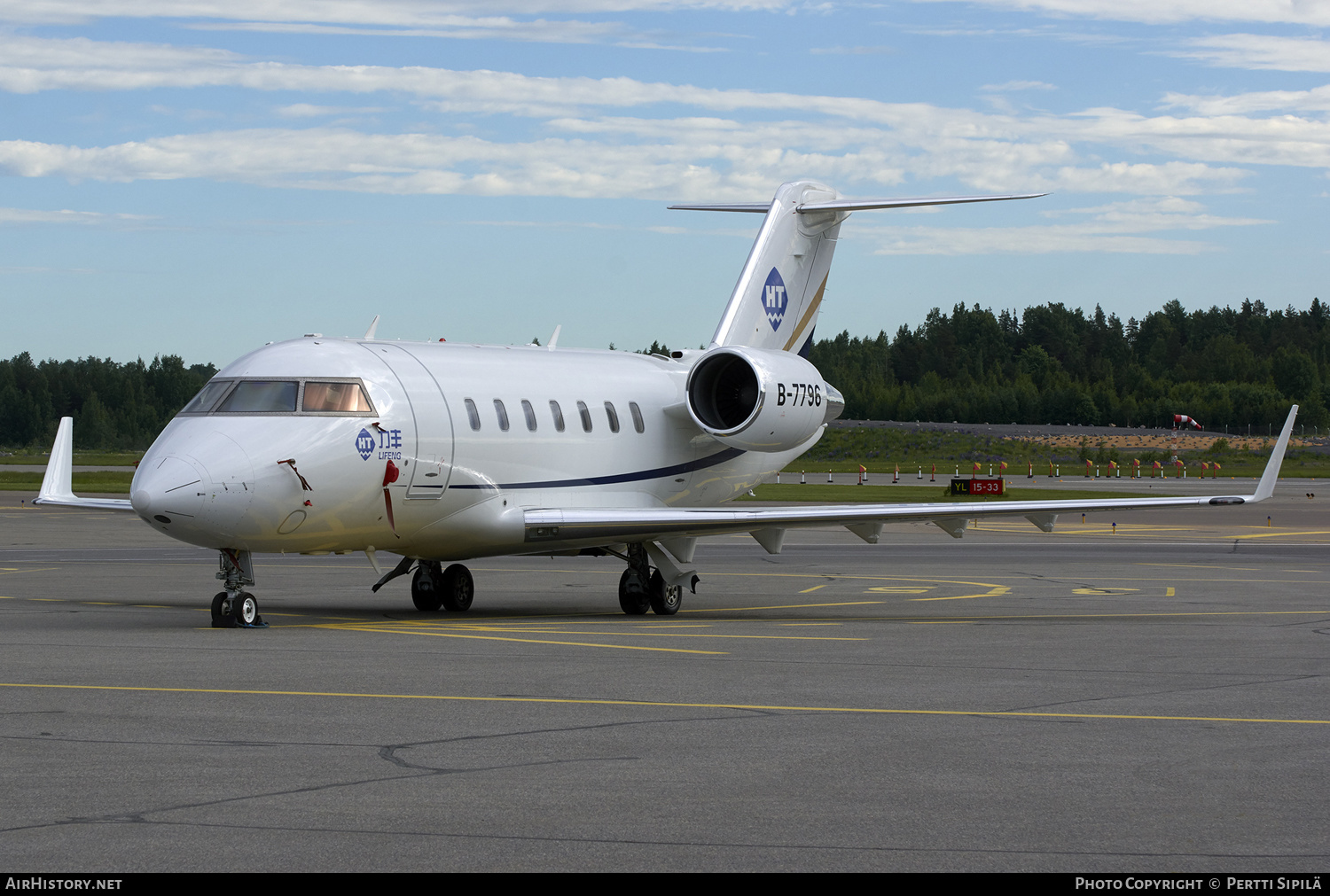 Aircraft Photo of B-7796 | Bombardier Challenger 605 (CL-600-2B16) | HT Lifeng | AirHistory.net #166704