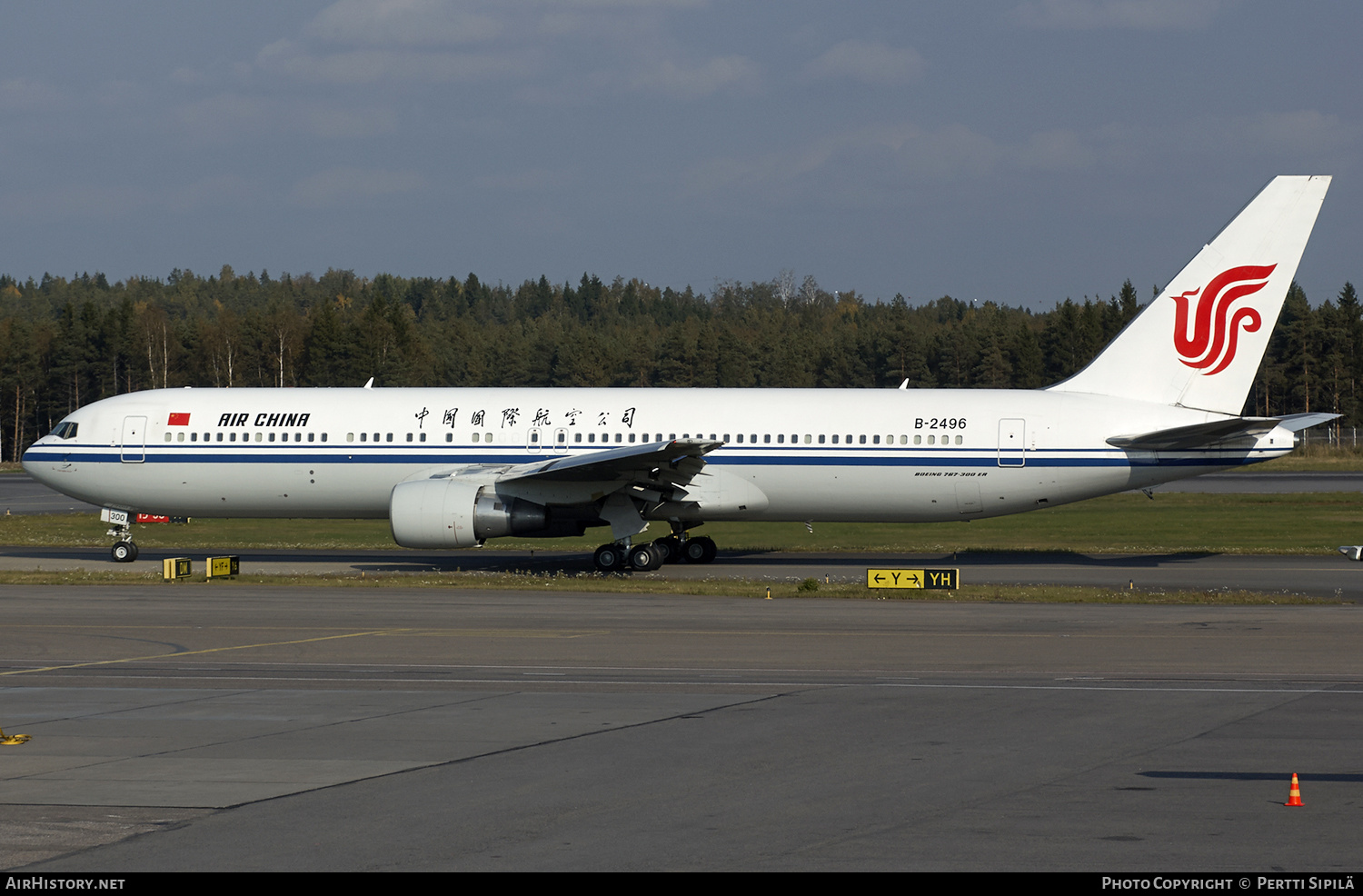 Aircraft Photo of B-2496 | Boeing 767-3Q8/ER | Air China | AirHistory.net #166722