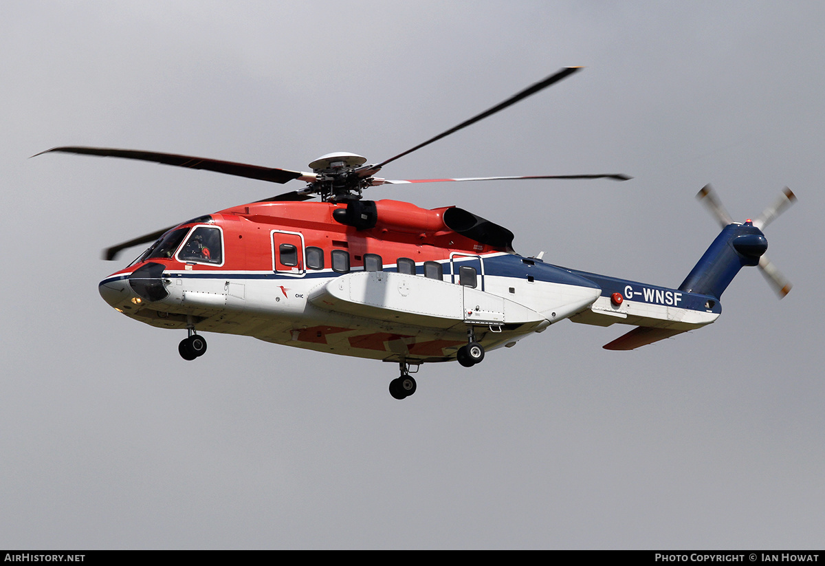 Aircraft Photo of G-WNSF | Sikorsky S-92A | CHC Helicopters | AirHistory.net #166724