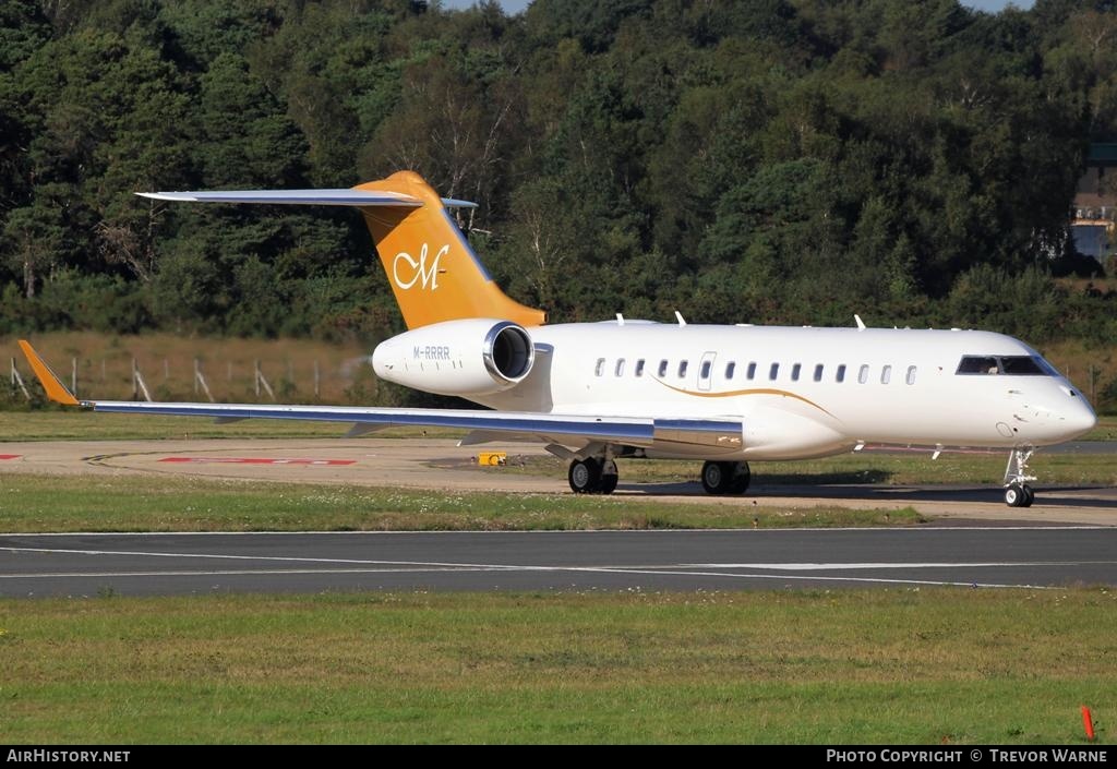 Aircraft Photo of M-RRRR | Bombardier Global 6000 (BD-700-1A10) | AirHistory.net #166729