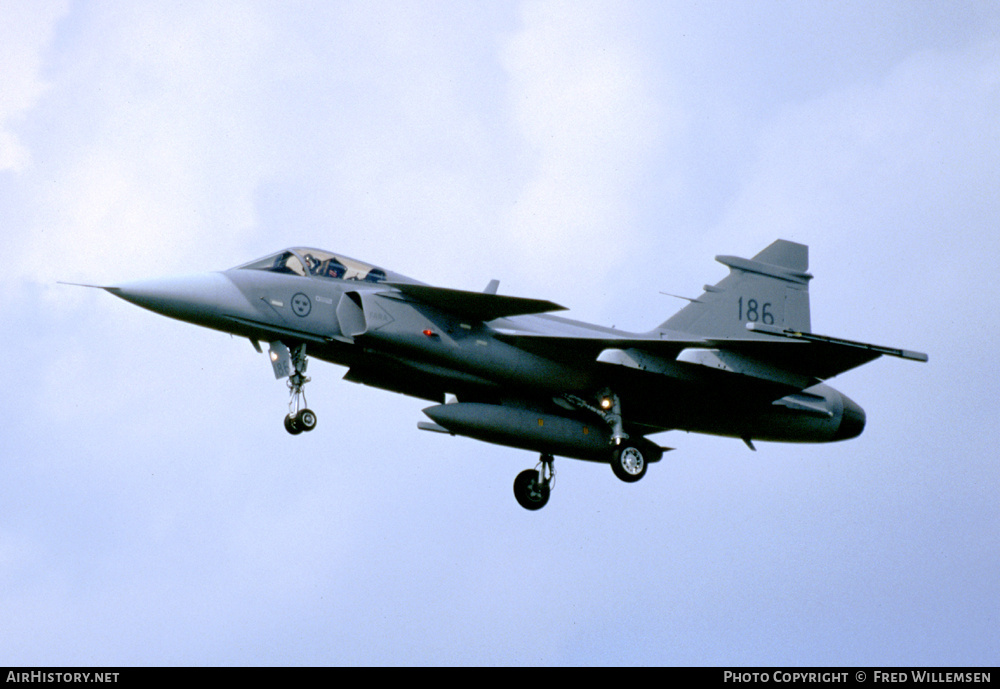 Aircraft Photo of 39186 | Saab JAS 39A Gripen | Sweden - Air Force | AirHistory.net #166738