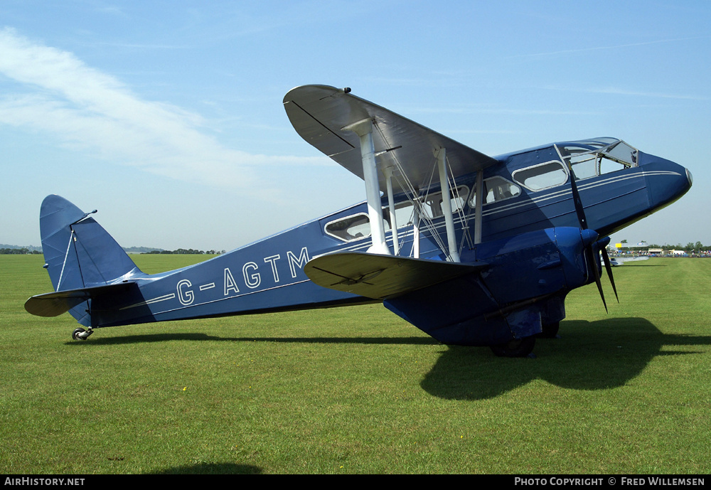 Aircraft Photo of G-AGTM | De Havilland D.H. 89A Dragon Rapide | AirHistory.net #166740