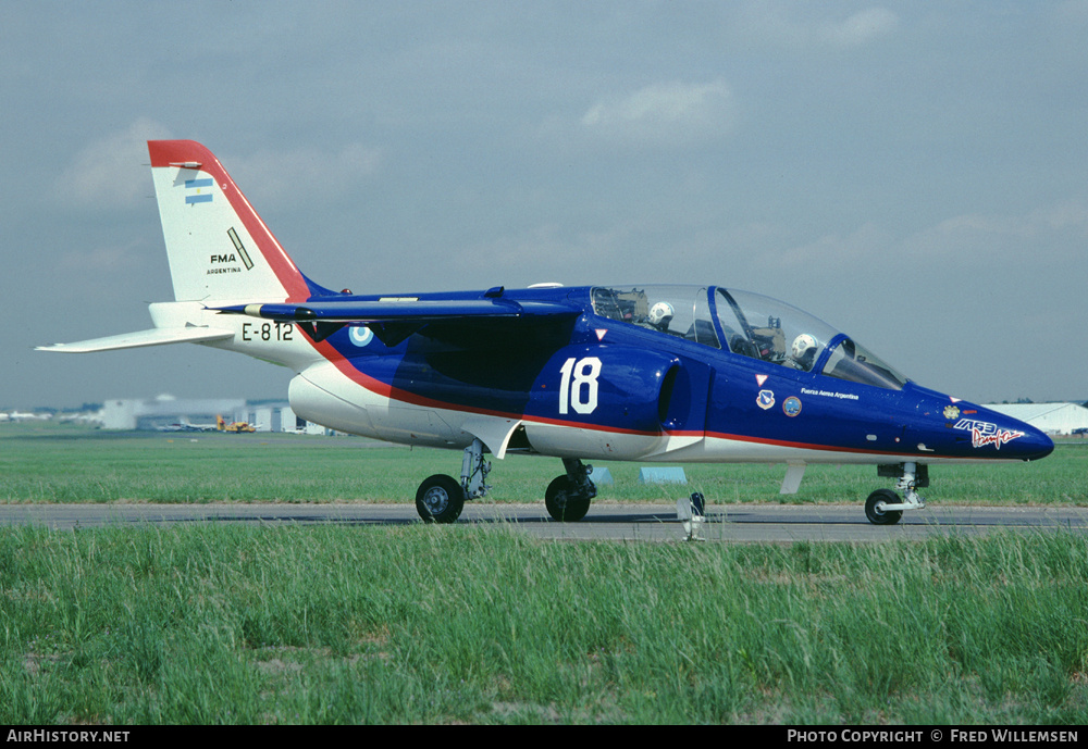 Aircraft Photo of E-812 | FMA IA-63 Pampa | Argentina - Air Force | AirHistory.net #166743