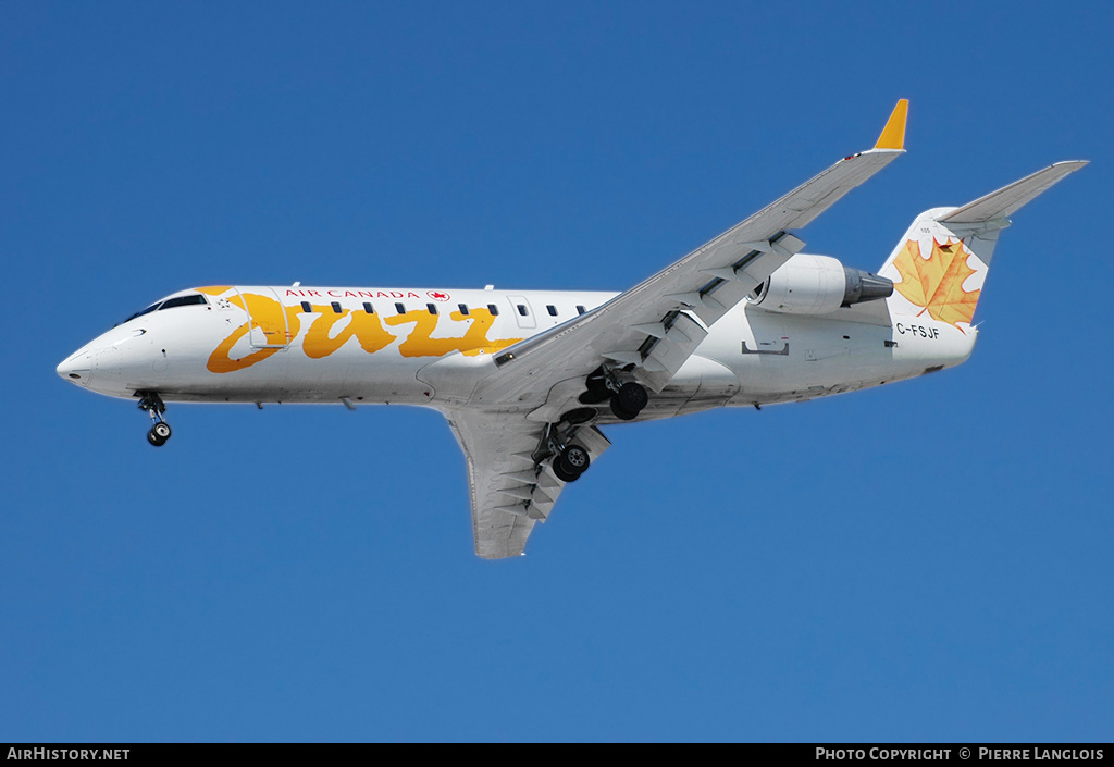 Aircraft Photo of C-FSJF | Canadair CRJ-100ER (CL-600-2B19) | Air Canada Jazz | AirHistory.net #166763