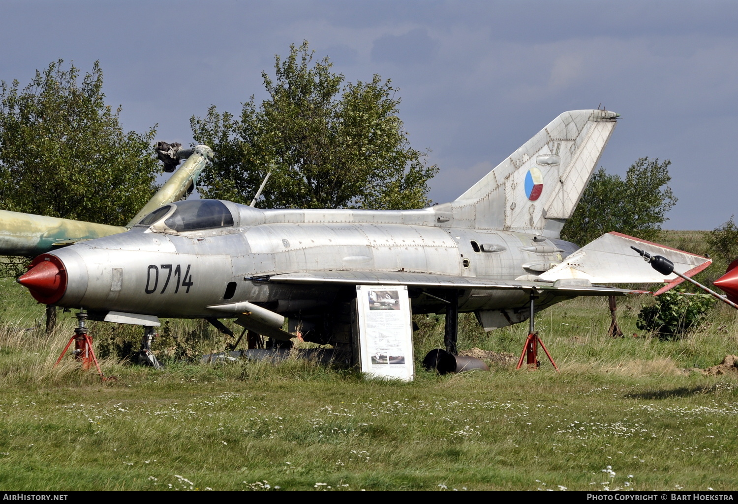 Aircraft Photo of 0714 | Mikoyan-Gurevich MiG-21F-13 | Czechoslovakia - Air Force | AirHistory.net #166779