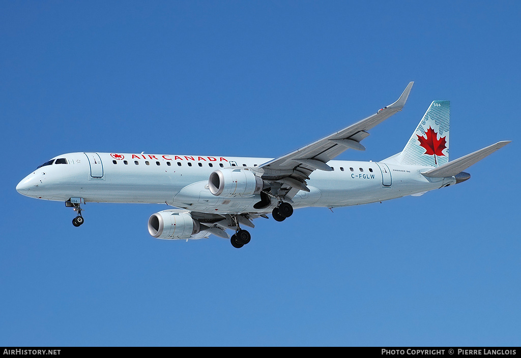 Aircraft Photo of C-FGLW | Embraer 190AR (ERJ-190-100IGW) | Air Canada | AirHistory.net #166786