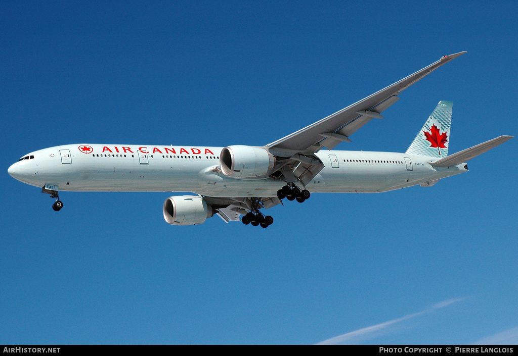 Aircraft Photo of C-FITW | Boeing 777-333/ER | Air Canada | AirHistory.net #166789