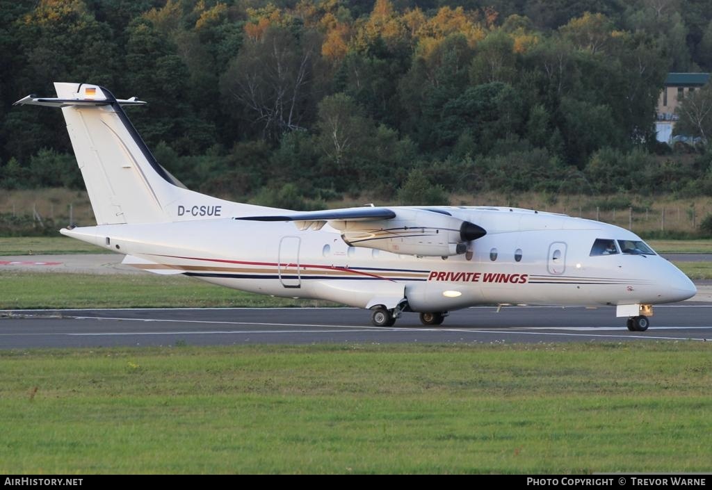 Aircraft Photo of D-CSUE | Dornier 328-110 | Private Wings | AirHistory.net #166798