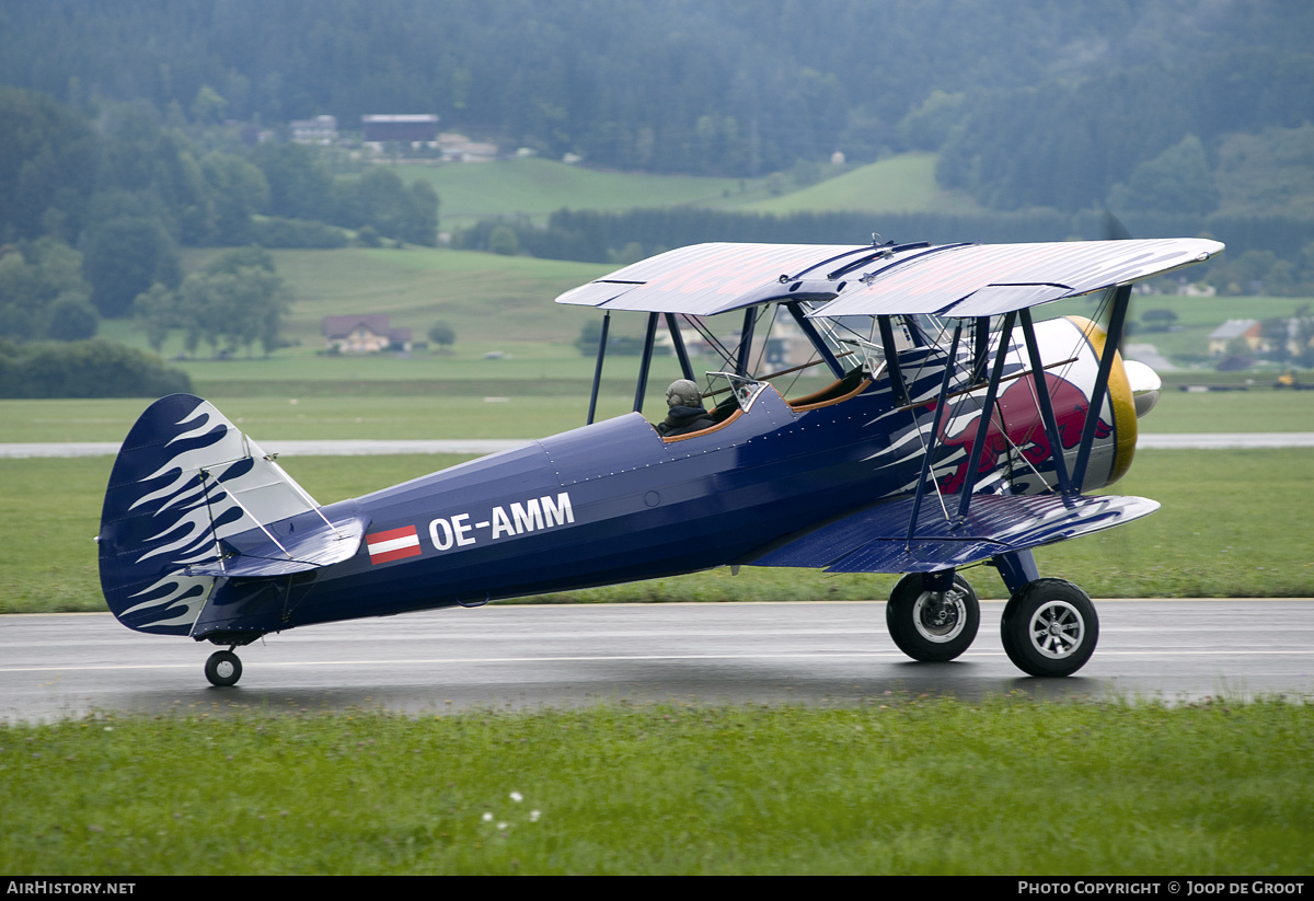 Aircraft Photo of OE-AMM | Boeing E75 Kaydet | Red Bull | AirHistory.net #166802