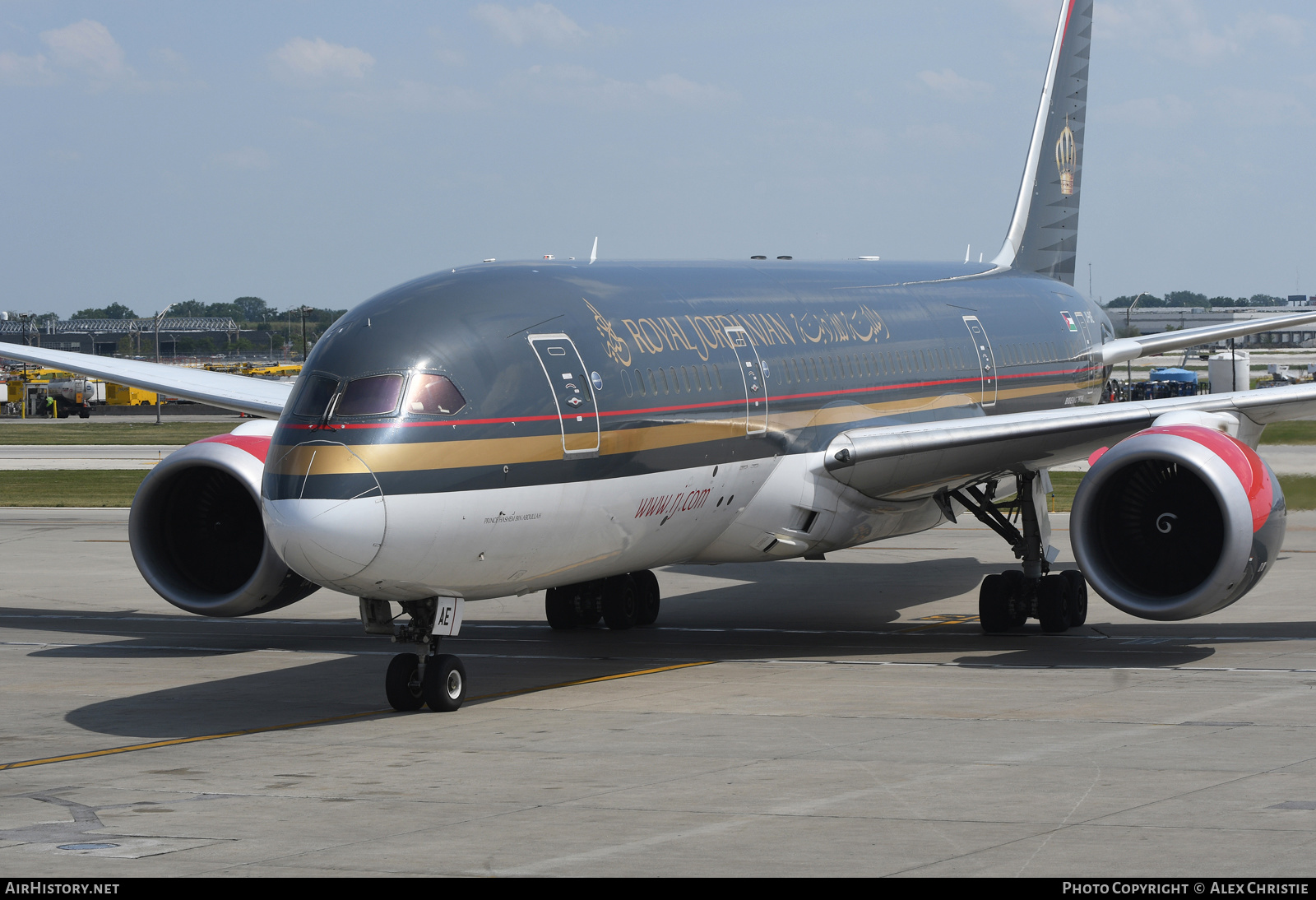 Aircraft Photo of JY-BAE | Boeing 787-8 Dreamliner | Royal Jordanian Airlines | AirHistory.net #166805