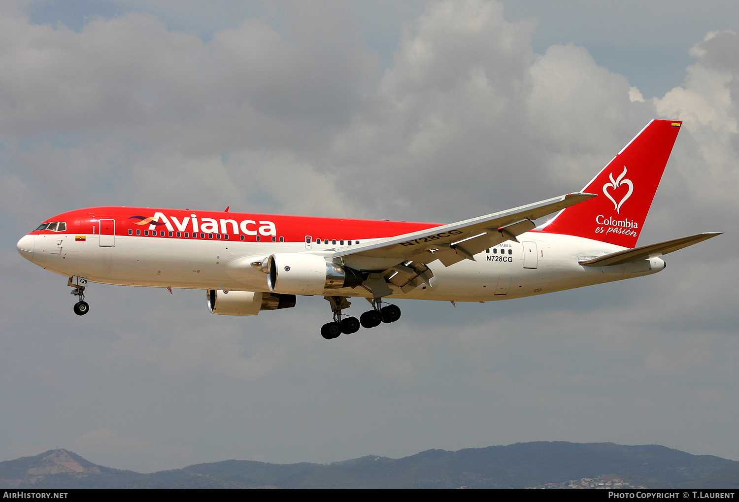 Aircraft Photo of N728CG | Boeing 767-283/ER | Avianca | AirHistory.net #166807