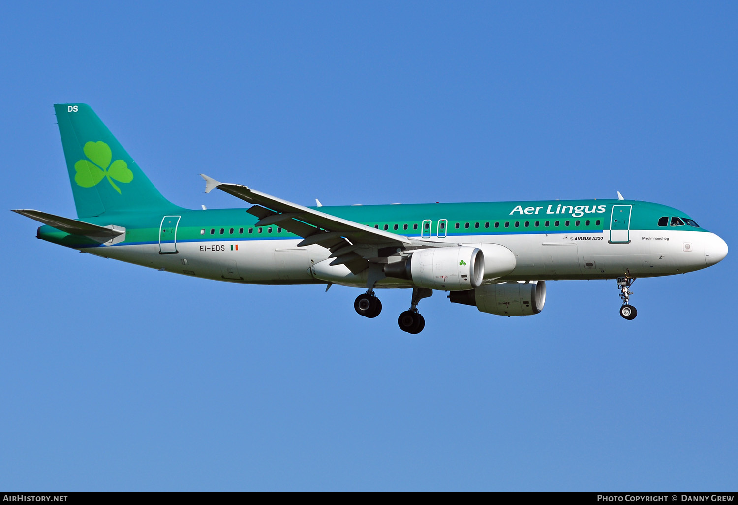 Aircraft Photo of EI-EDS | Airbus A320-214 | Aer Lingus | AirHistory.net #166819