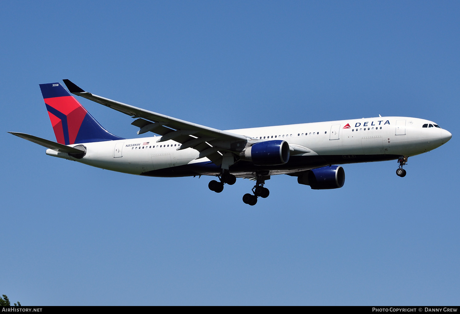 Aircraft Photo of N858NW | Airbus A330-223 | Delta Air Lines | AirHistory.net #166829