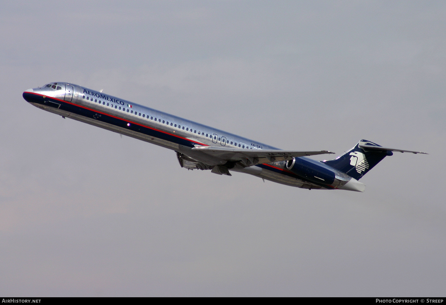 Aircraft Photo of XA-SXJ | McDonnell Douglas MD-83 (DC-9-83) | AeroMéxico | AirHistory.net #166840