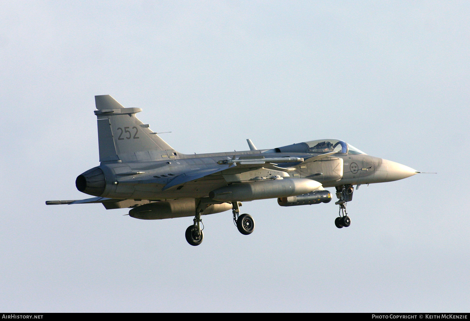 Aircraft Photo of 39252 | Saab JAS 39C Gripen | Sweden - Air Force | AirHistory.net #166847