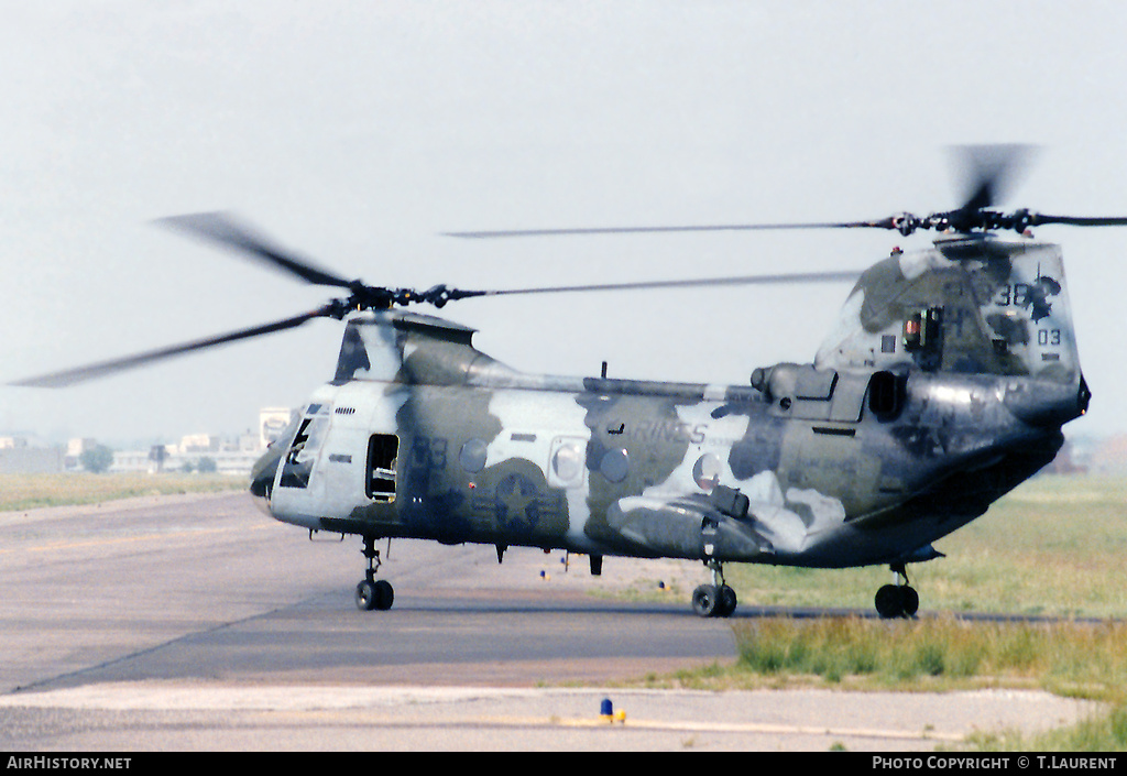 Aircraft Photo of 153338 | Boeing Vertol CH-46D Sea Knight | USA - Marines | AirHistory.net #166867