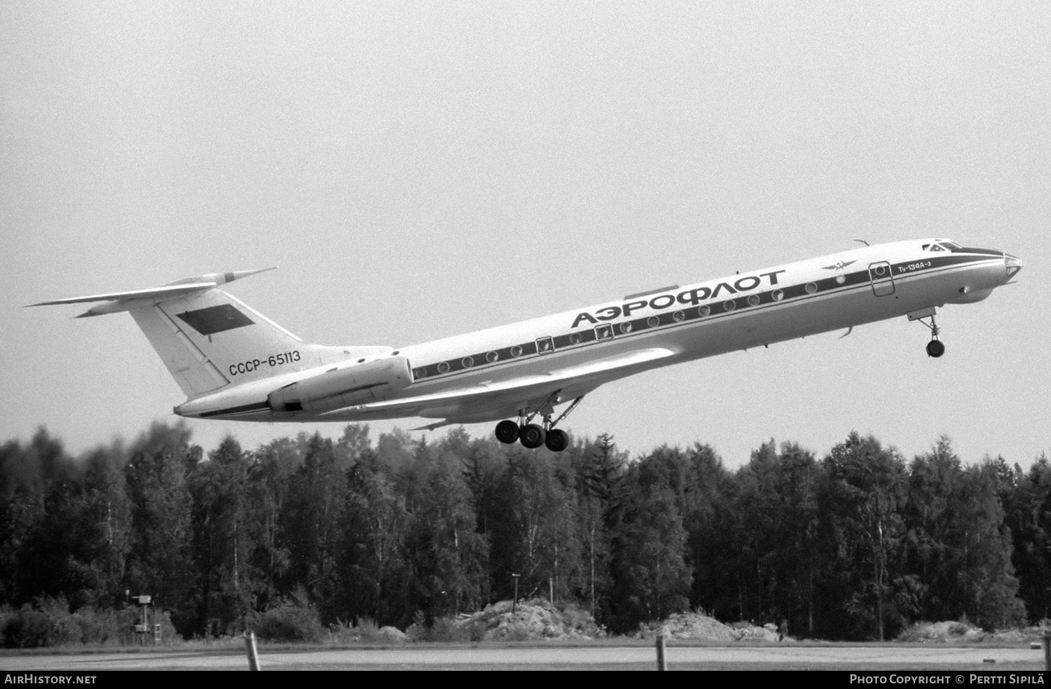 Aircraft Photo of CCCP-65113 | Tupolev Tu-134A-3 | Aeroflot | AirHistory.net #166875