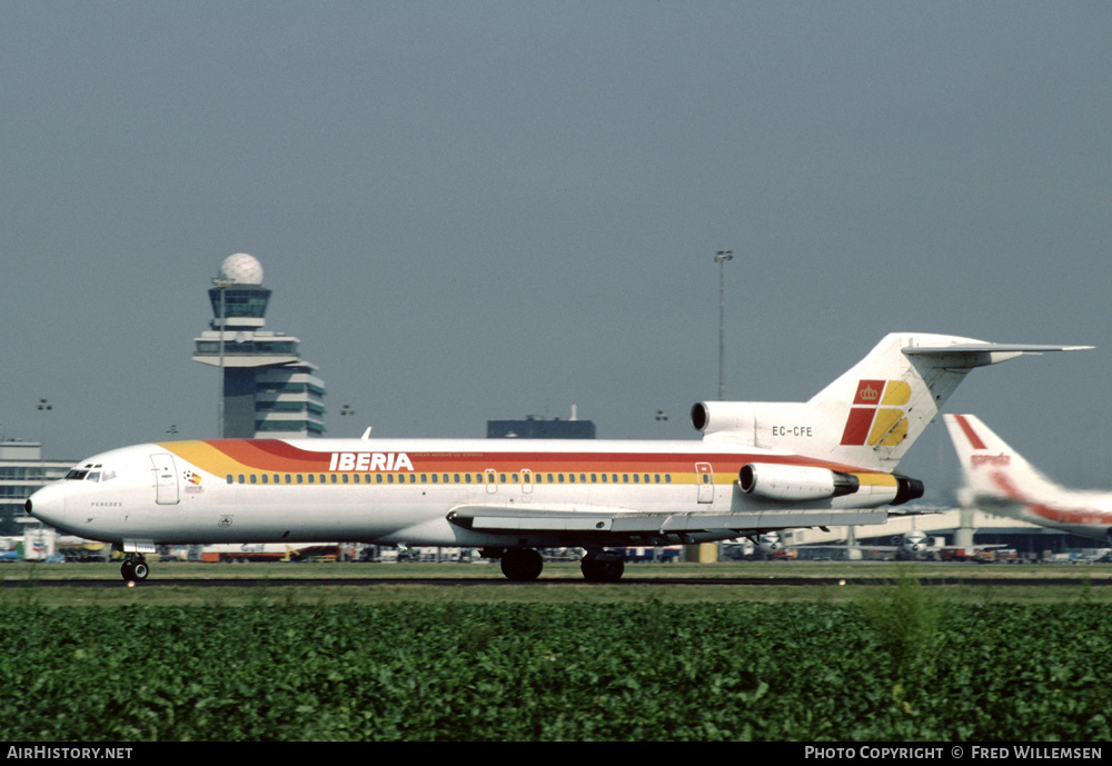 Aircraft Photo of EC-CFE | Boeing 727-256/Adv | Iberia | AirHistory.net #166890