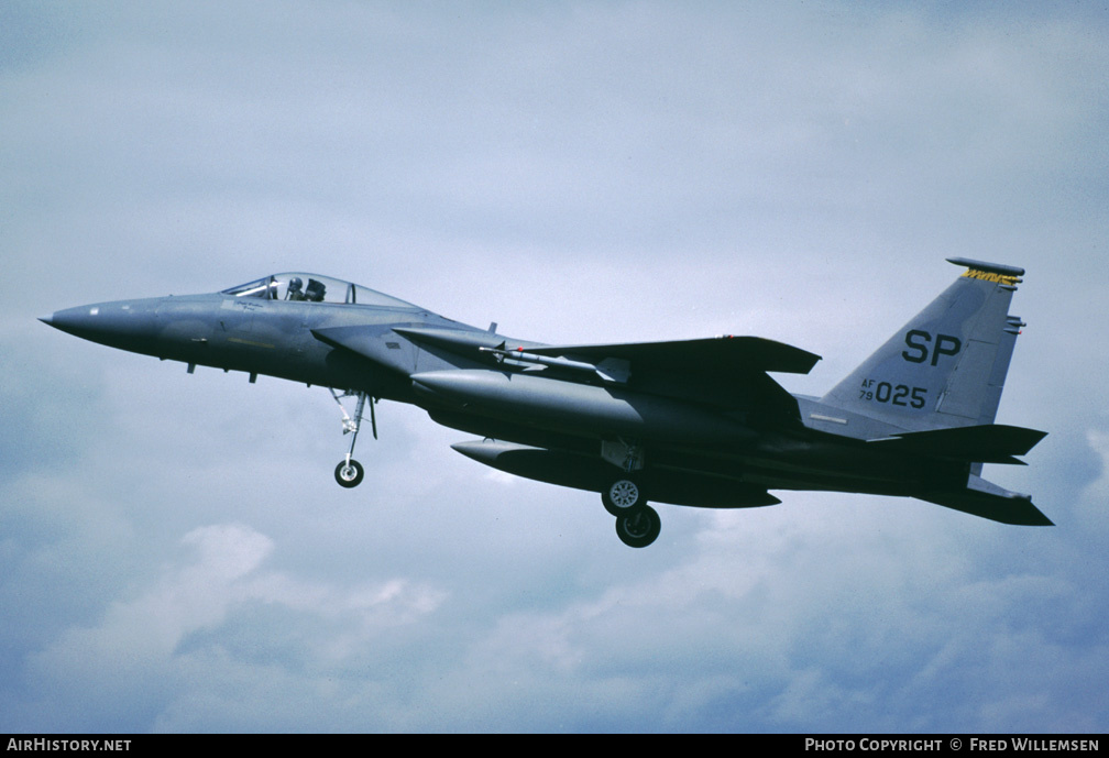 Aircraft Photo of 79-0025 / AF79-025 | McDonnell Douglas F-15C Eagle | USA - Air Force | AirHistory.net #166891