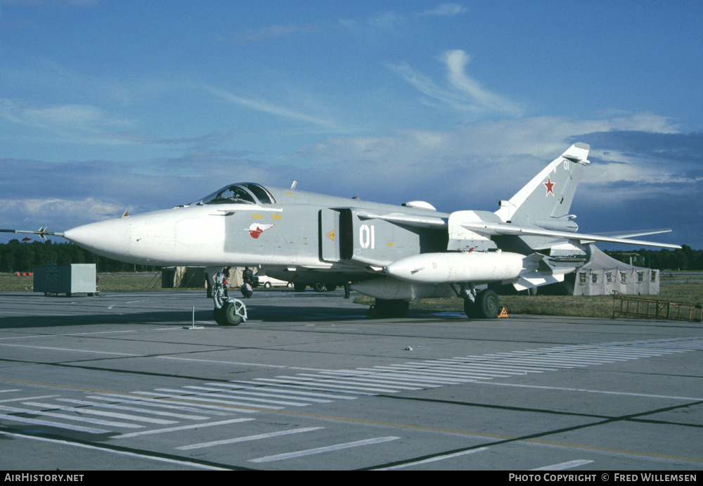 Aircraft Photo of 01 white | Sukhoi Su-24MR | Russia - Air Force | AirHistory.net #166894