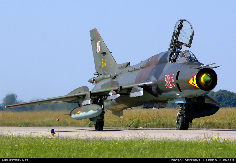 Aircraft Photo of 8103 | Sukhoi Su-22M4 | Poland - Air Force | AirHistory.net #166901