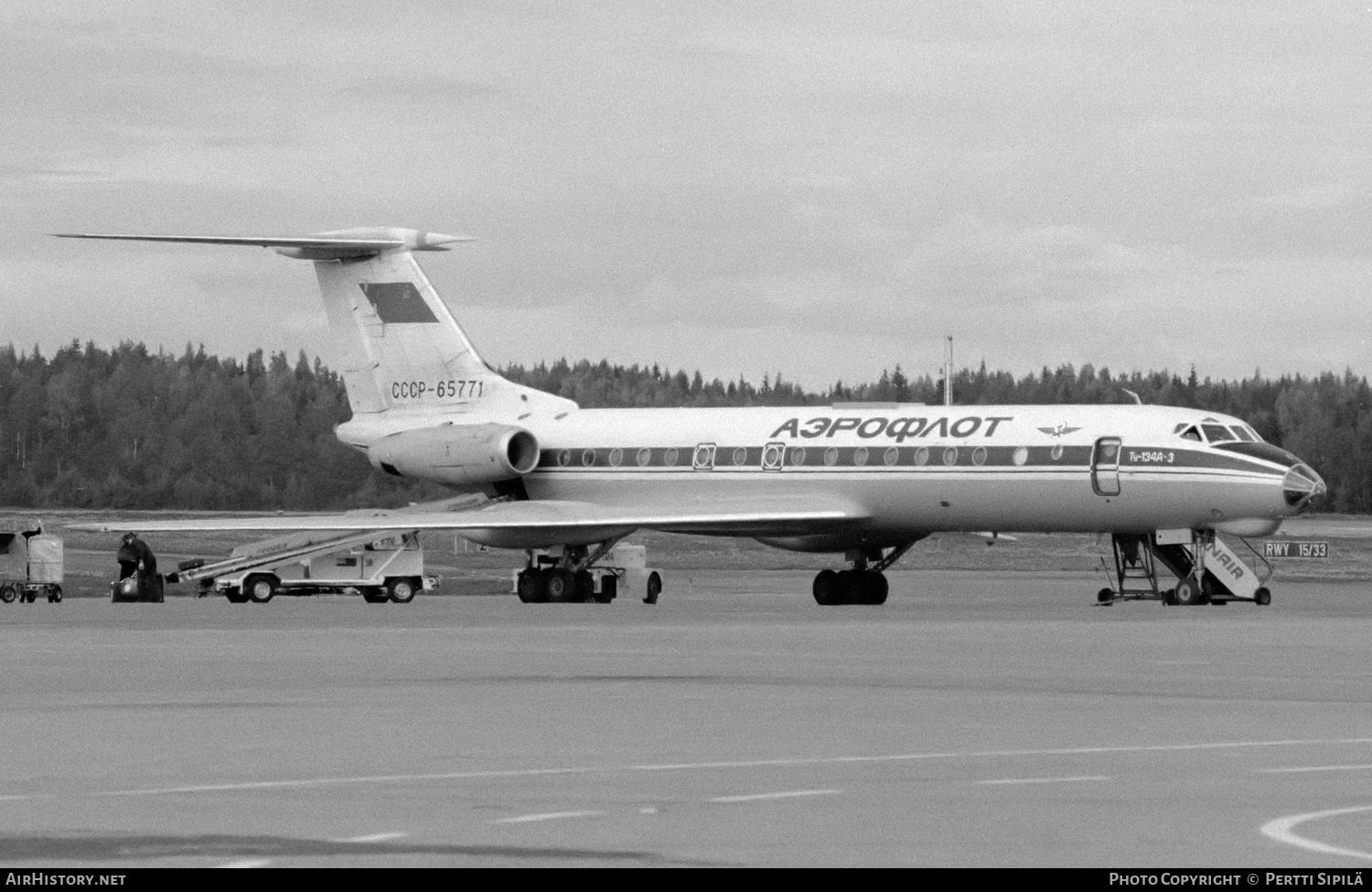 Aircraft Photo of CCCP-65771 | Tupolev Tu-134AK | Aeroflot | AirHistory.net #166904
