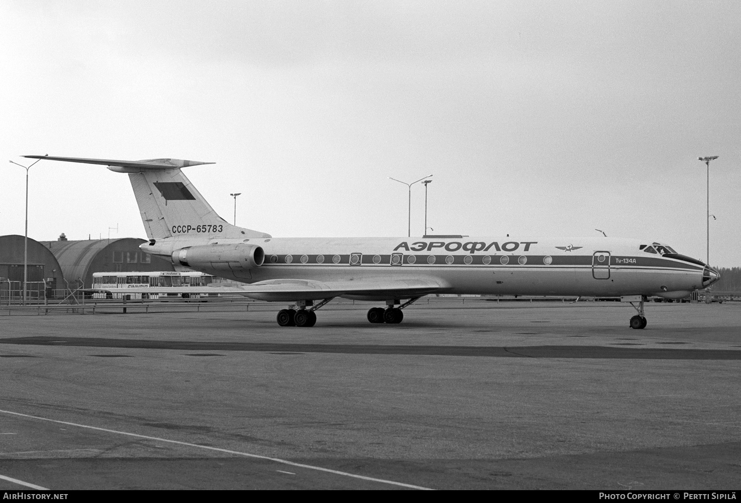 Aircraft Photo of CCCP-65783 | Tupolev Tu-134A | Aeroflot | AirHistory.net #166906
