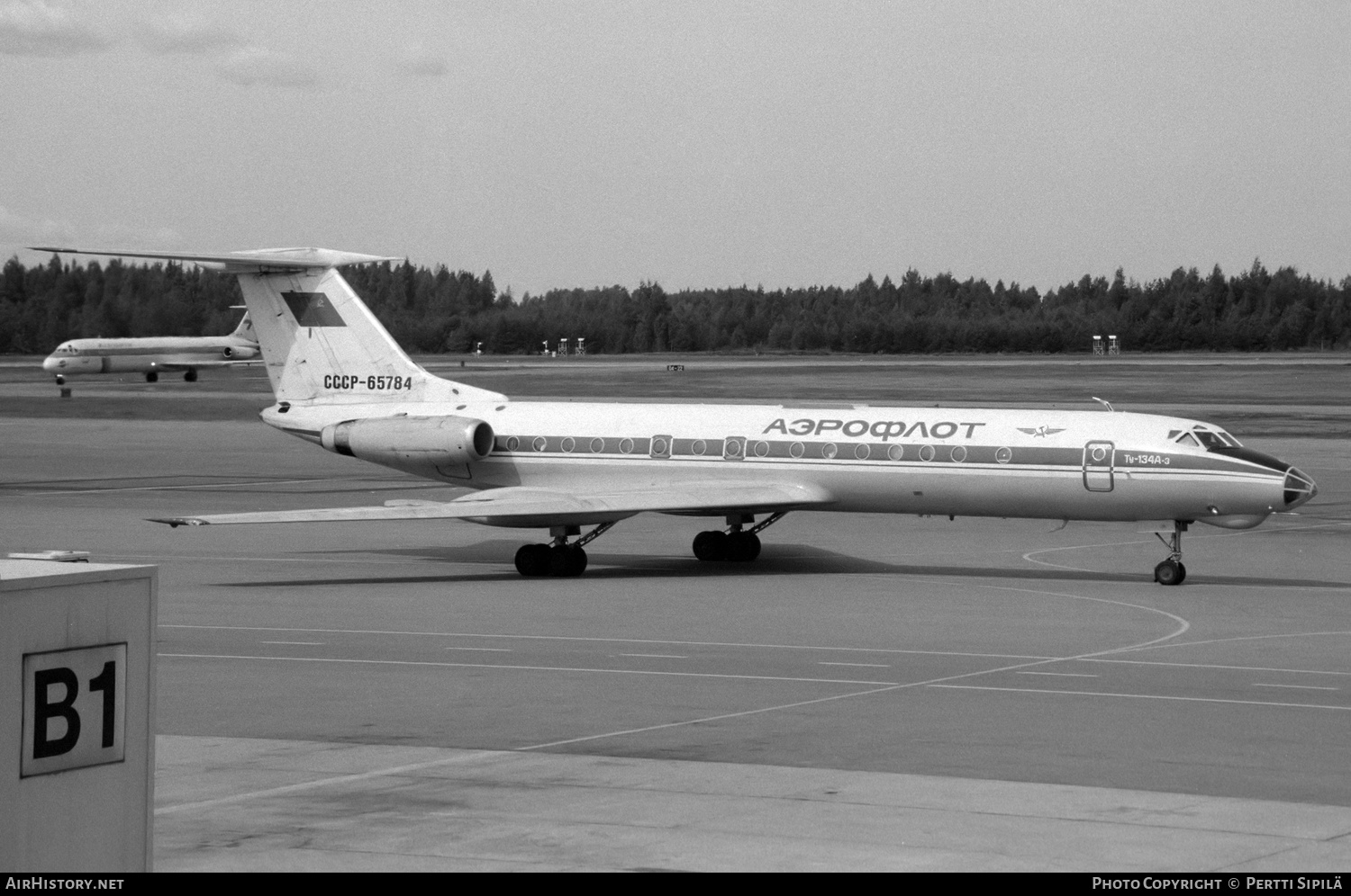 Aircraft Photo of CCCP-65784 | Tupolev Tu-134A-3 | Aeroflot | AirHistory.net #166907